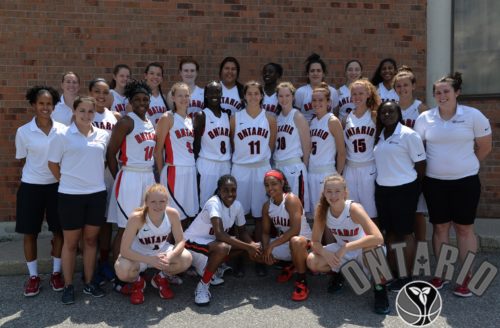 Team Ontario: U17 Girls, 2016