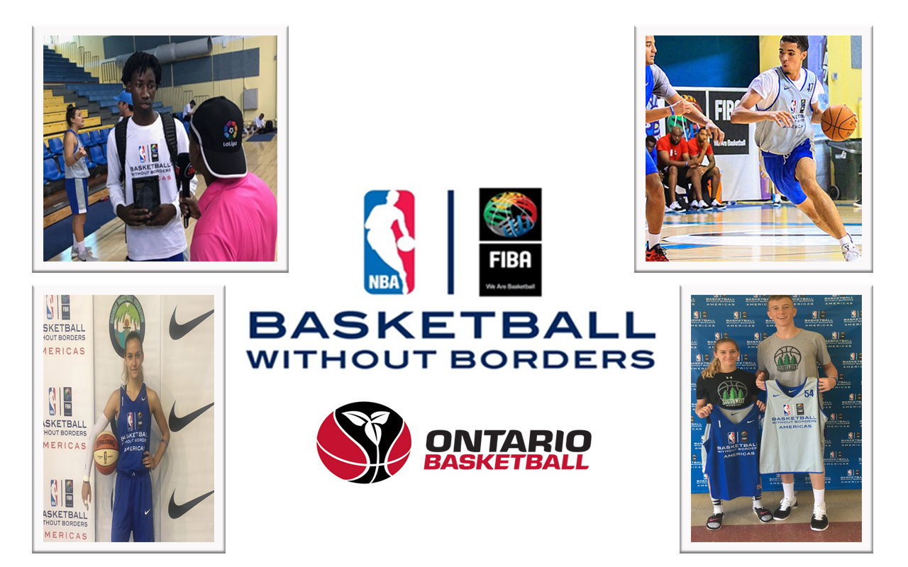 Ontario Basketball Athletes Participate in Basketball Without Borders 2017