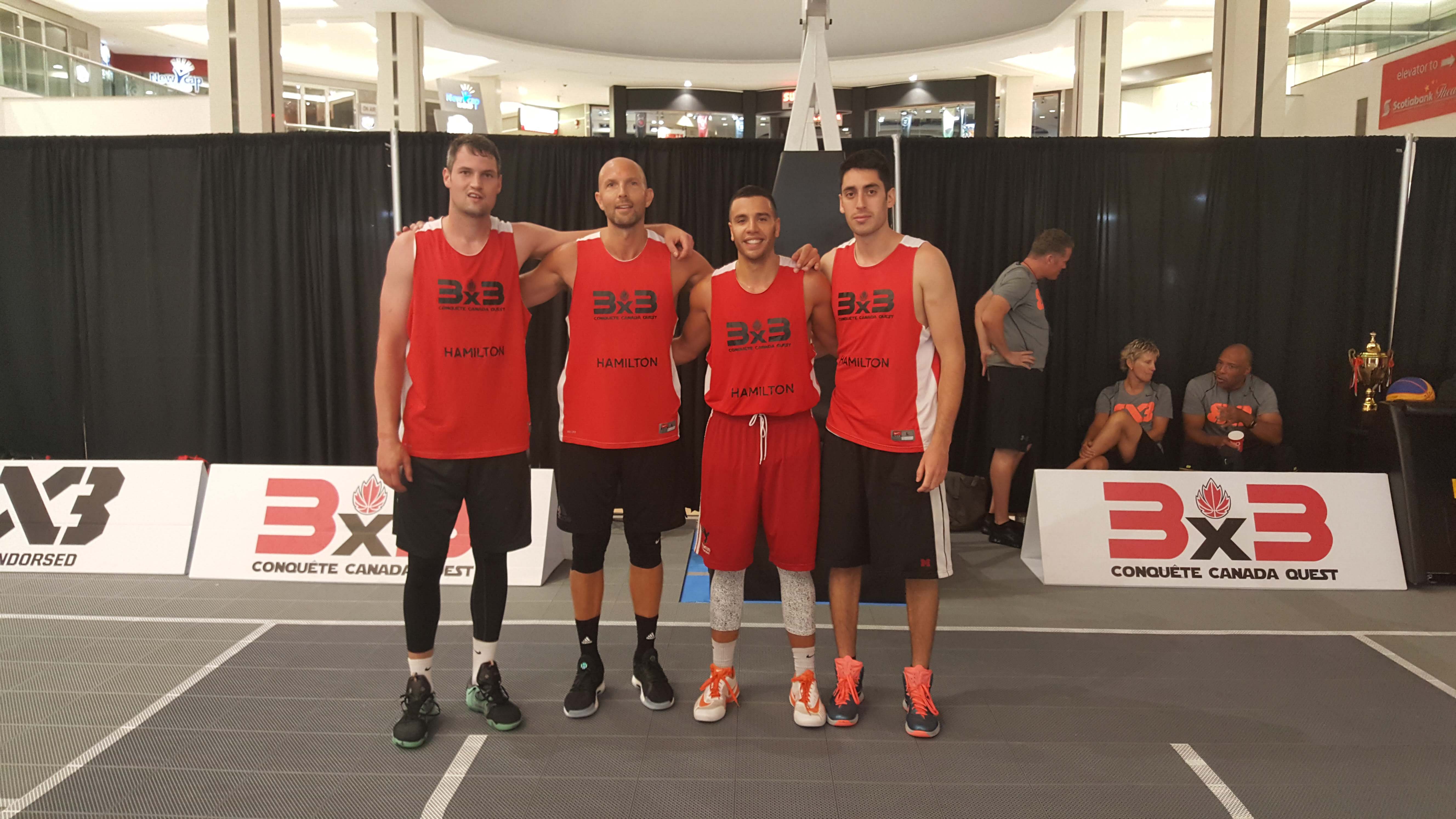 Team Hamilton at FIBA 3x3 Canada Quest Finals 2017